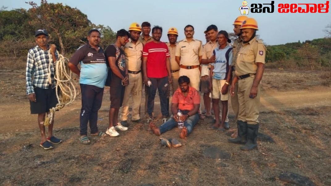 ಆಯತಪ್ಪಿ ಬೈಕ್‌ ಸಮೇತ 100 ಅಡಿ ಪ್ರಪಾತಕ್ಕೆ ಬಿದ್ದ ಸವಾರ