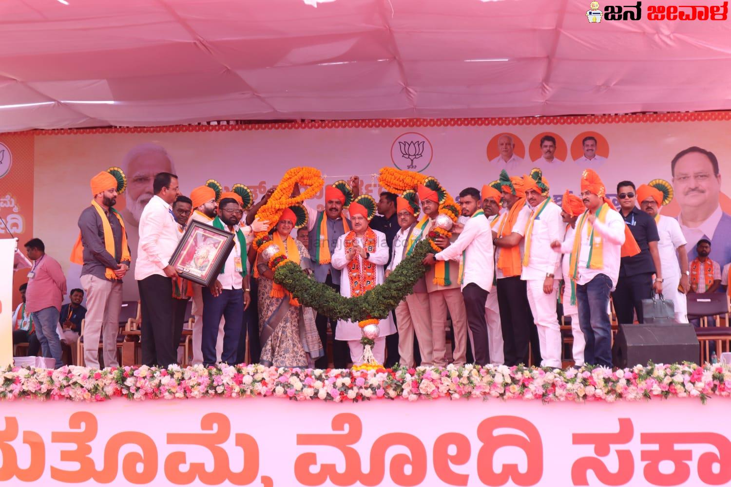ಚಿಕ್ಕೋಡಿಯಲ್ಲಿ ಕಮಲ ಸಾರಥಿ ರೋಷಾವೇಶ : ಪಾಕ್ ಪರ ಘೋಷಣೆ ಕೂಗುವವರನ್ನು ಜನತೆ ಕ್ಷಮಿಸುವುದಿಲ್ಲ-ನಡ್ಡಾ