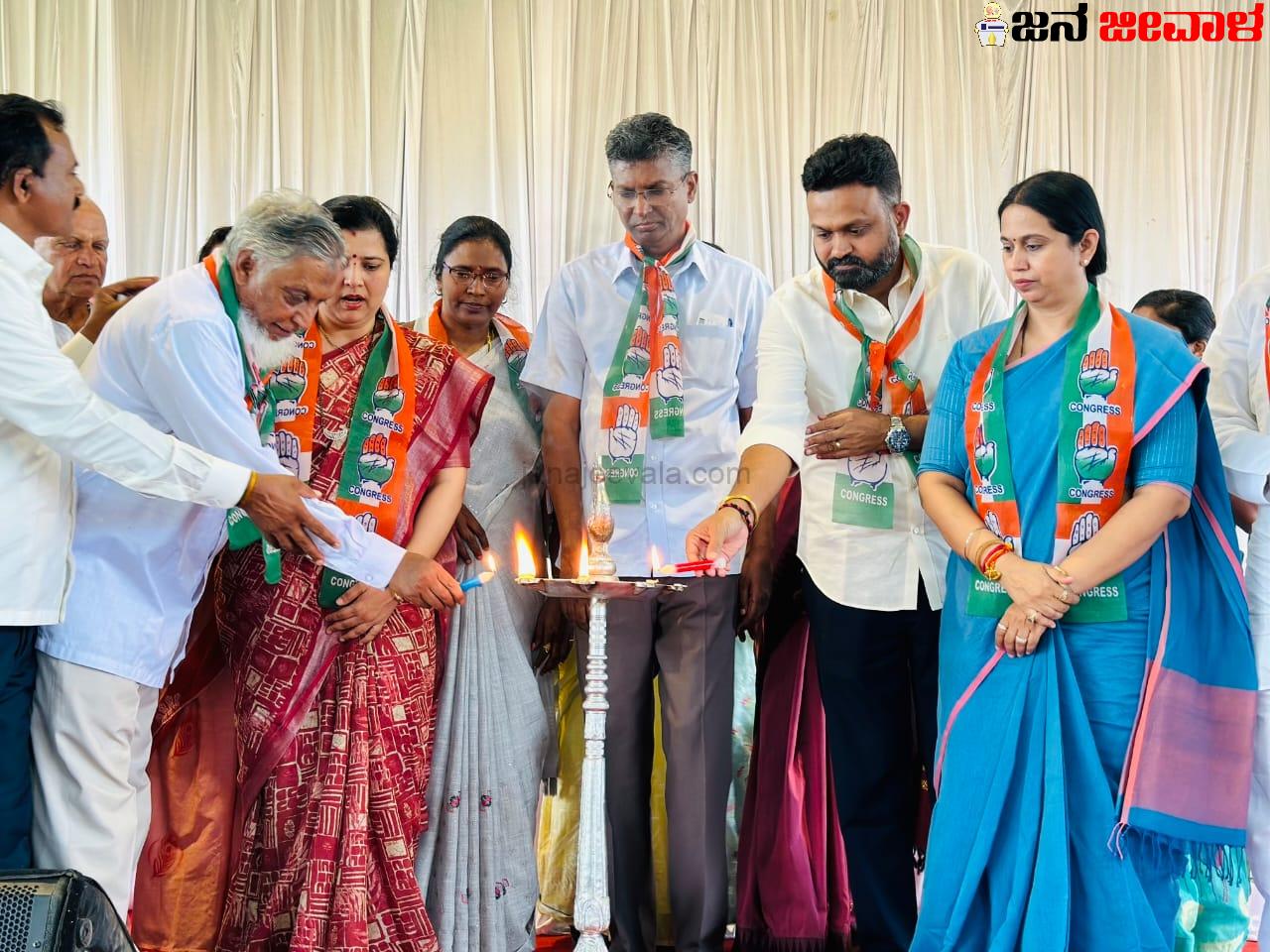 ಡಾ.ಅಂಜಲಿ ನಿಂಬಾಳ್ಕರ್ ಪರ ಪ್ರಚಾರ ನಡೆಸಿದ ಲಕ್ಷ್ಮೀ ಹೆಬ್ಬಾಳ್ಕರ್