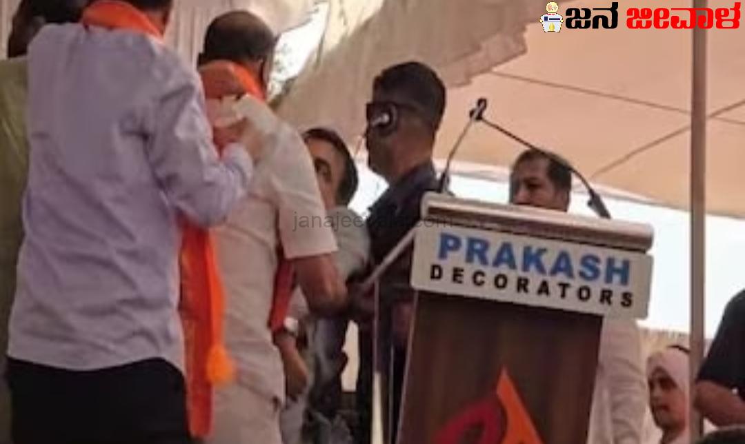 ಚುನಾವಣಾ ಪ್ರಚಾರದ ವೇಳೆ ಕುಸಿದು ಬಿದ್ದ ಕೇಂದ್ರ ಸಚಿವ ಗಡ್ಕರಿ
