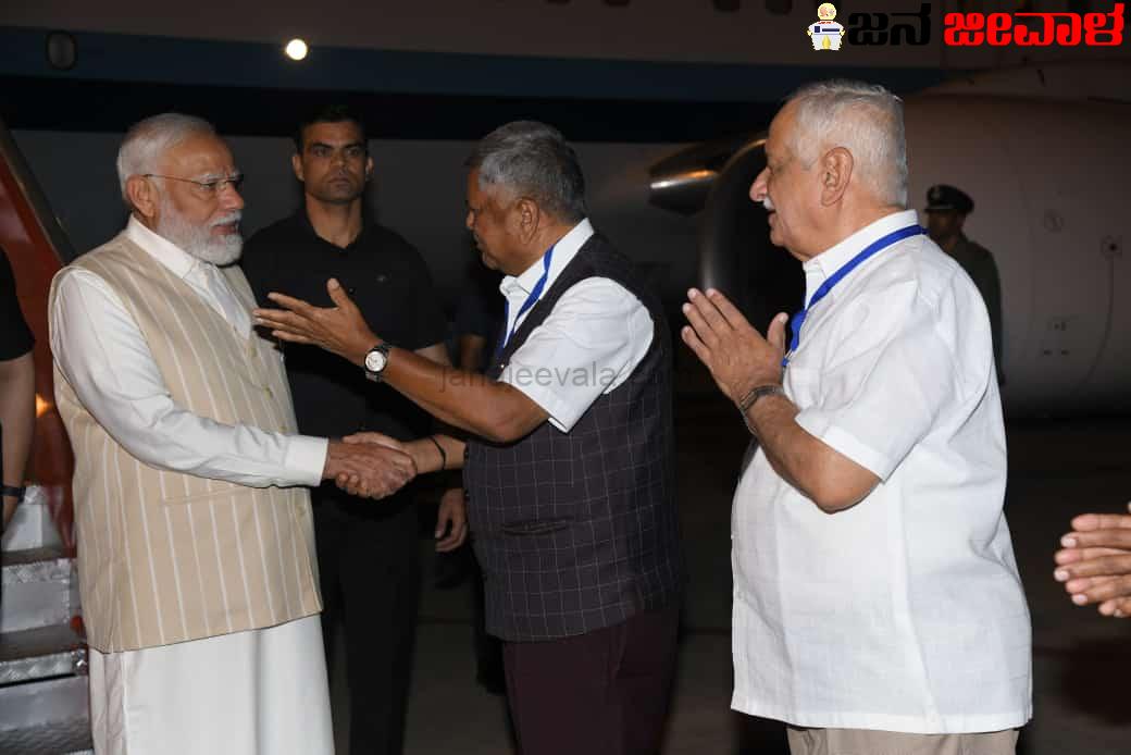 ಕುಂದಾನಗರಿ ಸ್ವಾಗತಕ್ಕೆ ವಿಶ್ವನಾಯಕ ಬೆರಗು : ಪ್ರಧಾನಿ ಮೋದಿಯವರನ್ನು ಆತ್ಮಿಯವಾಗಿ ಸ್ವಾಗತಿಸಿದ ಬಿಜೆಪಿ ಅಭ್ಯರ್ಥಿ ಜಗದೀಶ ಶೆಟ್ಟರ್
