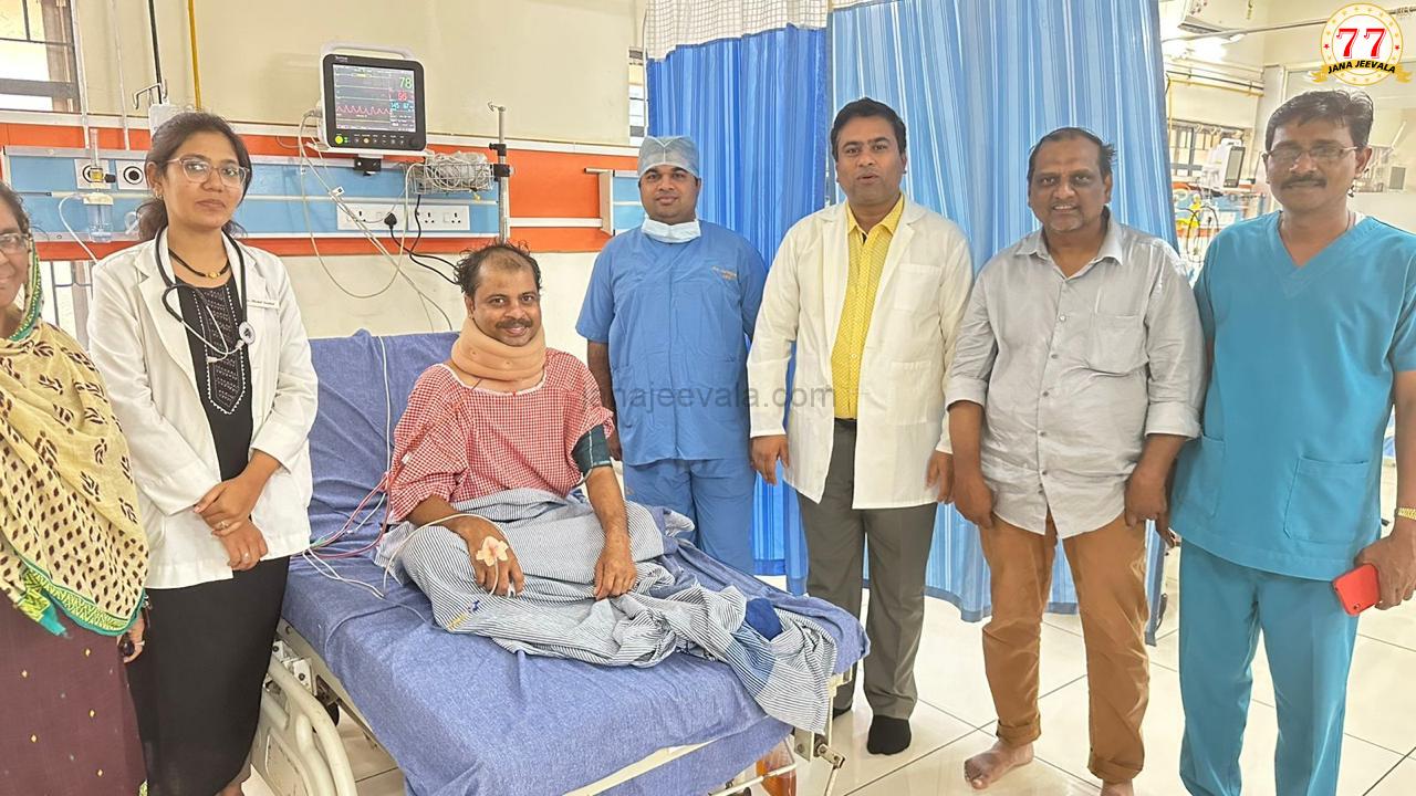 ಬಡ ಕಾರ್ಮಿಕನಿಗೆ ಮರುಜೀವ, ಅಪರೂಪದ ಶಸ್ತ್ರಚಿಕಿತ್ಸೆ ಯಶಸ್ವಿ