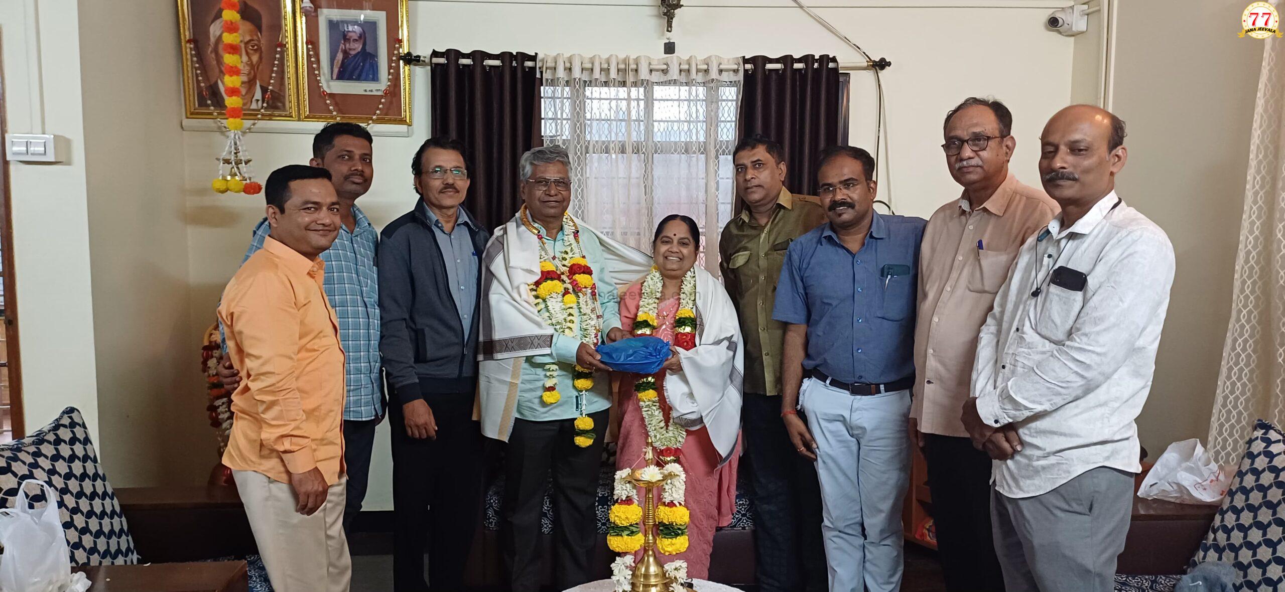 TSR ಪ್ರಶಸ್ತಿ ಪುರಸ್ಕೃತ ಡಾ.ಸರಜೂ ಕಾಟ್ಕರ್ ಗೆ ಸನ್ಮಾನ