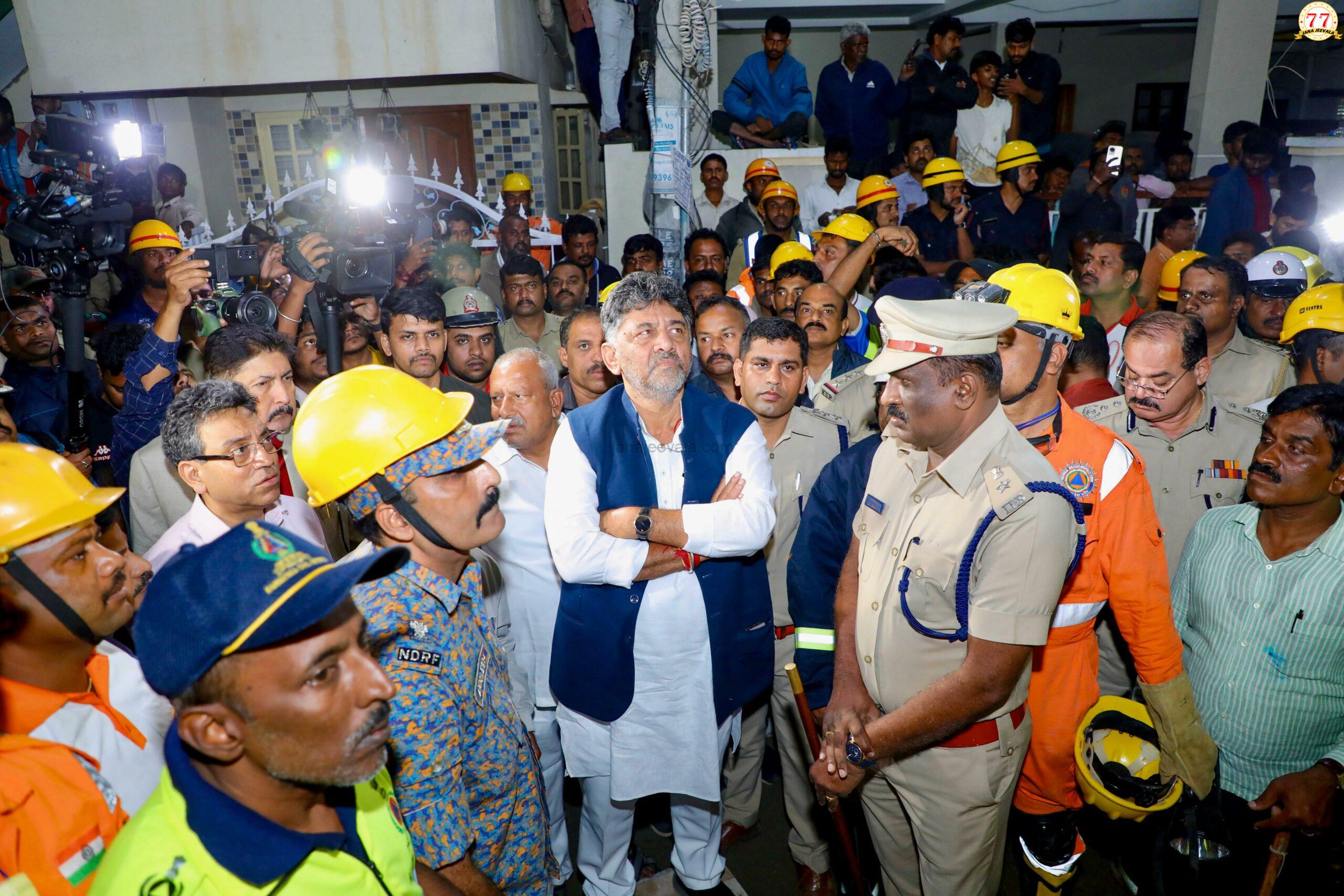 ರಾತ್ರಿಯೇ ದೌಡು : ಅಕ್ರಮ ಕಟ್ಟಡ ನಿರ್ಮಾಣದ ವಿರುದ್ಧ ಕಠಿಣ ಕ್ರಮ: ಡಿಸಿಎಂ ಡಿ.ಕೆ.ಶಿವಕುಮಾರ್