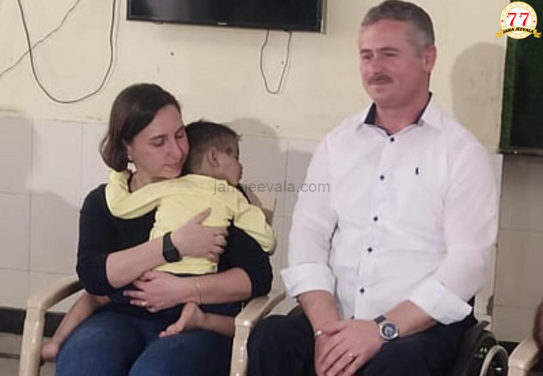 ವಿಶೇಷಚೇತನ ಮಗು ದತ್ತು ಪಡೆದ ಇಟಲಿ ದಂಪತಿ