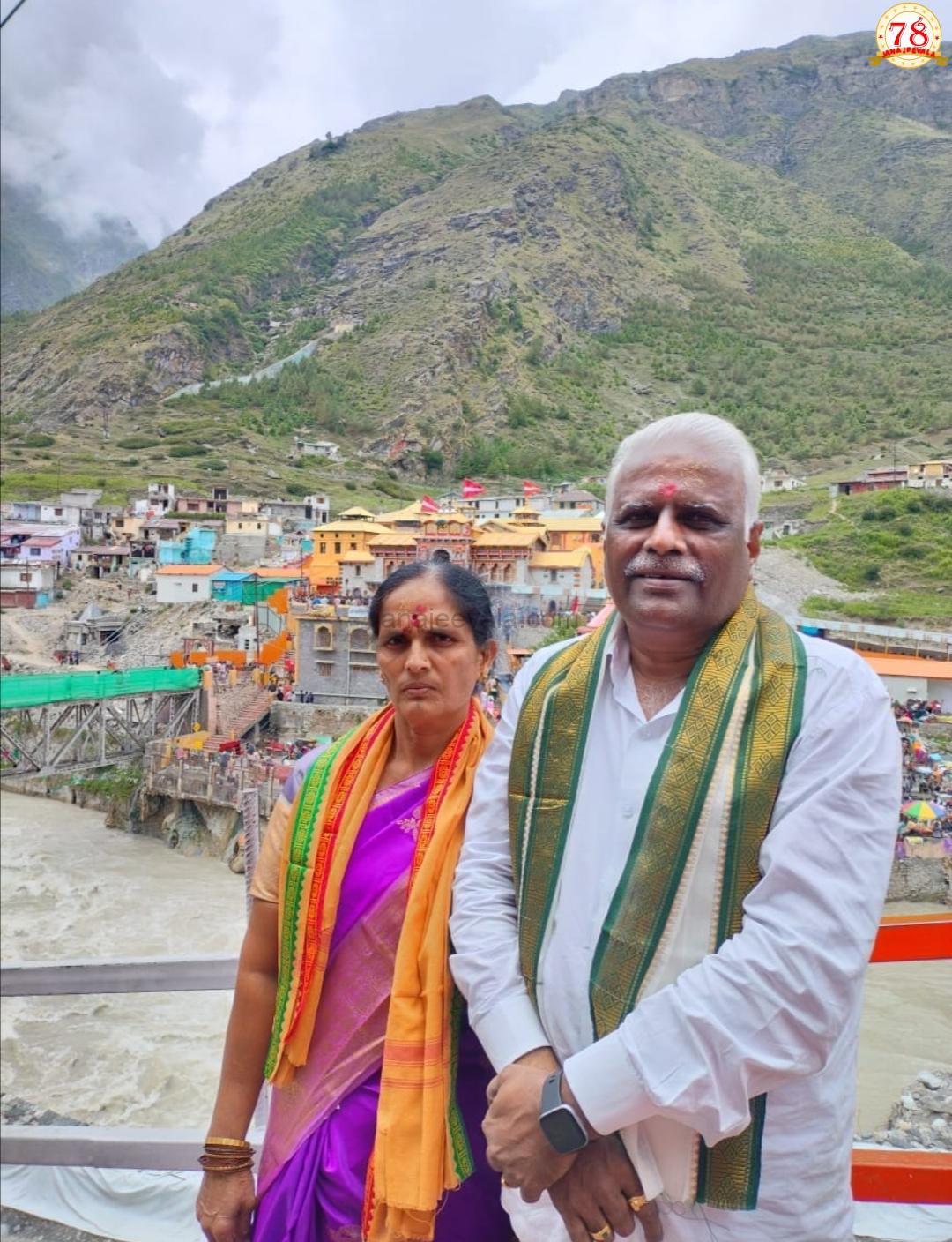 ವಿಶ್ವ ಪ್ರಸಿದ್ಧ ಪುಣ್ಯಕ್ಷೇತ್ರಗಳಿಗೆ ಭೇಟಿ ನೀಡಿದ ಈರಣ್ಣ ಕಡಾಡಿ ದಂಪತಿ