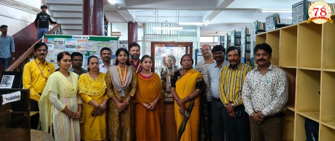 ನಗರ ಕೇಂದ್ರ ಗ್ರಂಥಾಲಯಕ್ಕೆ ಪ್ರಾದೇಶಿಕ ಆಯುಕ್ತರ ಭೇಟಿ