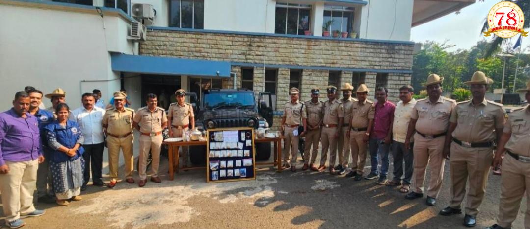 ಧೂಮ್..ಧೂಮ್.. ಯಮಕನಮರಡಿಯಲ್ಲಿ 1.2 ಕೆಜಿ ಚಿನ್ನ ಕಳ್ಳತನ ಮನೆಗಳ್ಳನ ಸೆರೆ