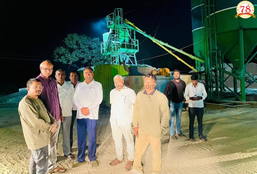 ರಸ್ತೆ ಕಾಮಗಾರಿ ಪರಿಶೀಲನೆ ನಡೆಸಿ ಗುಣಮಟ್ಟದ ಕಾಮಗಾರಿಗೆ ಸೂಚನೆ ನೀಡಿದ ಶಾಸಕರು