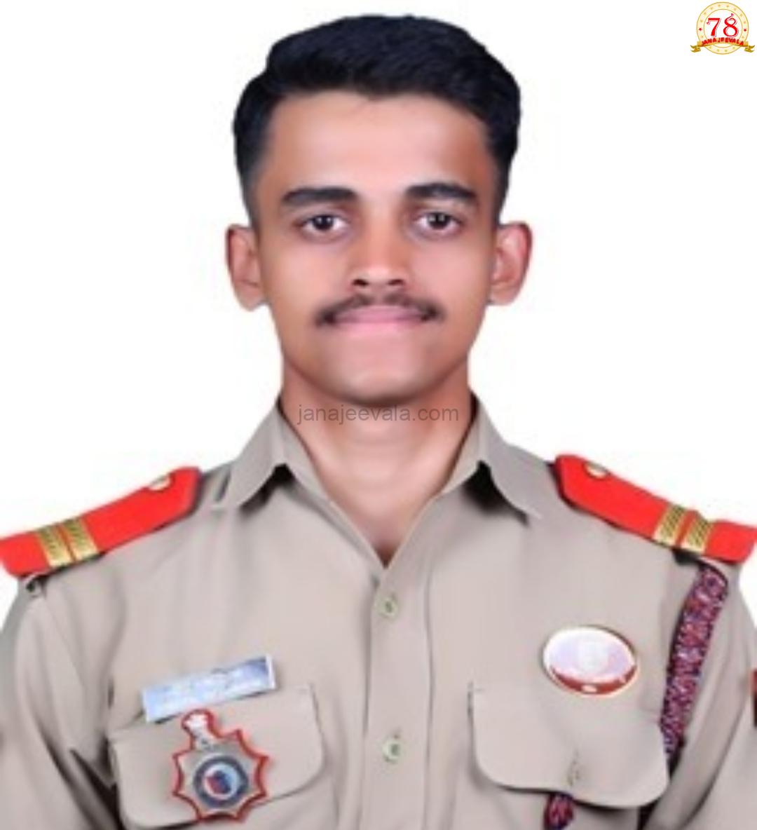 ಎನ್‌ಸಿಸಿ ಕೆಡೆಟ್ ಧೀರಜ್ ಭಾವಿಮನೆ ಗಣರಾಜ್ಯೋತ್ಸವ ಪರೇಡ್‌ಗೆ ಆಯ್ಕೆ