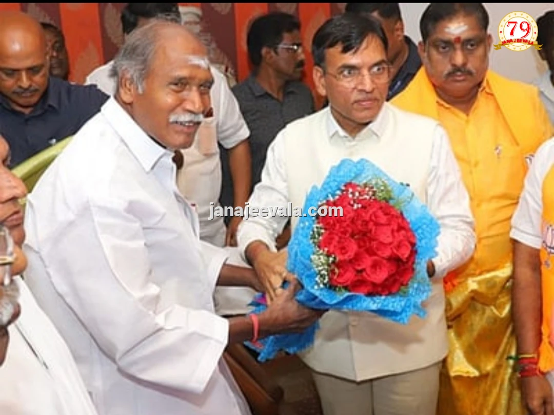 ಪುದುಚೆರಿ: ಎನ್‌ಡಿಎ ಶಾಸಕಾಂಗ ಪಕ್ಷದ ನಾಯಕನಾಗಿ ಎನ್.ರಂಗಸಾಮಿ ಮರು ಆಯ್ಕೆ