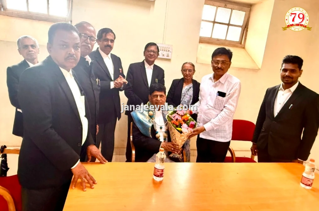 ಬೆಳಗಾವಿ ವಕೀಲರ ಸಂಘದ ನೂತನ ಅಧ್ಯಕ್ಷ ಗಂಗಾಯಿ ಅವರಿಗೆ ಸನ್ಮಾನ