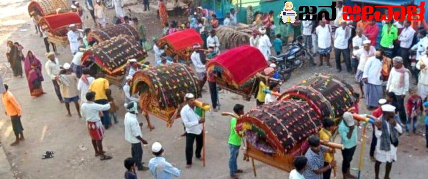 ಹಿರೇಬೂದನೂರ : ಸಂಭ್ರಮದಿಂದ ಸಂಪನ್ನಗೊಂಡ ಬಾಳುಮಾಮಾ ಪಲ್ಲಕ್ಕಿ ಉತ್ಸವ