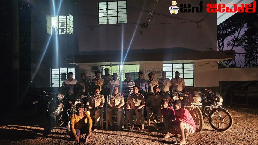 ಮಾರಿಹಾಳ ಪೊಲೀಸರಿಂದ ಕುರಿ ಕಳ್ಳರ ಬಂಧನ..! ಮಾರಿಹಾಳ ಪೊಲೀಸರಿಂದ ಕುರಿ ಕಳ್ಳರ ಬಂಧನ..!