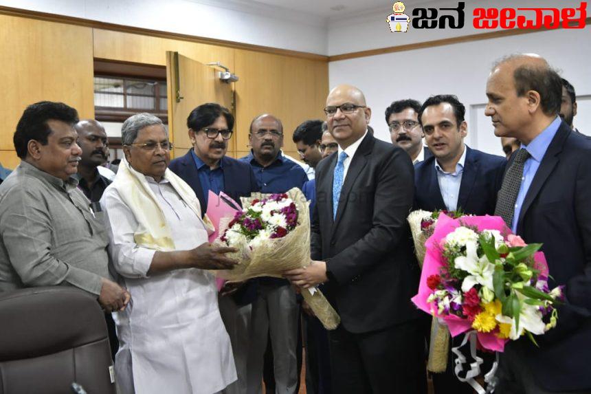 ಸಿಎಂ ಸಿದ್ದರಾಮಯ್ಯ ಸಮ್ಮುಖದಲ್ಲಿ ಮಹತ್ವದ ₹2,300 ಕೋಟಿ ರೂ. ಯೋಜನೆಗೆ ಅಸ್ತು-ದೇಶದ ಪ್ರಪ್ರಥಮ ವಿಮಾನ ನಿರ್ವಹಣೆ, ದುರಸ್ತಿ ಯೋಜನೆಗೆ ಚಾಲನೆ: ಎಂ ಬಿ ಪಾಟೀಲ ಸಿಎಂ ಸಿದ್ದರಾಮಯ್ಯ ಸಮ್ಮುಖದಲ್ಲಿ ಮಹತ್ವದ ₹2,300 ಕೋಟಿ ರೂ. ಯೋಜನೆಗೆ ಅಸ್ತು-ದೇಶದ ಪ್ರಪ್ರಥಮ ವಿಮಾನ ನಿರ್ವಹಣೆ, ದುರಸ್ತಿ ಯೋಜನೆಗೆ ಚಾಲನೆ: ಎಂ ಬಿ ಪಾಟೀಲ