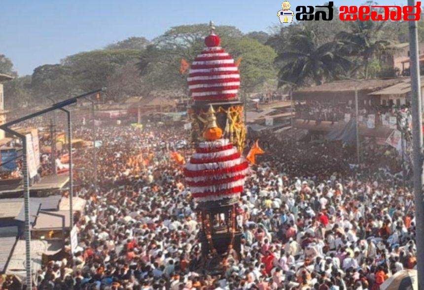 ಉಳವಿ ಚೆನ್ನ ಬಸವೇಶ್ವರನಿಗೆ ಮಹಾರಥೋತ್ಸವ ಸಂಭ್ರಮ