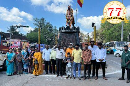 ಬೆಳಗಾವಿಯಲ್ಲಿ ಕಿತ್ತೂರು ರಾಣಿ ಚೆನ್ನಮ್ಮಾಜಿಯ ವಿಜಯೋತ್ಸವ ಆಚರಣೆ: ಚೆನ್ನಮ್ಮಾಜಿ,ಸಂಗೊಳ್ಳಿ ರಾಯಣ್ಣ ಪ್ರತಿಮೆಗಳಿಗೆ ಪೂಜೆ, ಗೌರವ ಅರ್ಪಣೆ