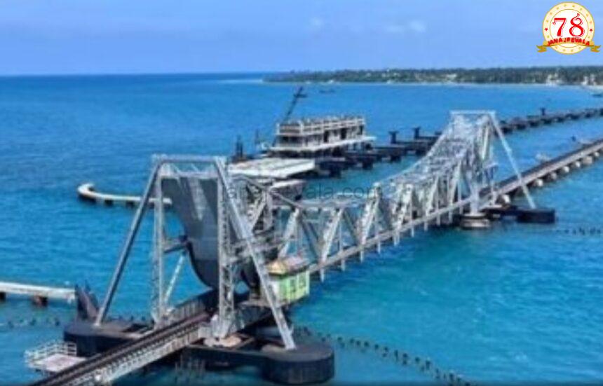 ದೇಶದ ಮೊದಲ ಲಿಫ್ಟ್ ಸೇತುವೆಗೆ ಪ್ರಧಾನಿ ನರೇಂದ್ರ ಮೋದಿ ಇಂದು ಚಾಲನೆ ದೇಶದ ಮೊದಲ ಲಿಫ್ಟ್ ಸೇತುವೆಗೆ ಪ್ರಧಾನಿ ನರೇಂದ್ರ ಮೋದಿ ಇಂದು ಚಾಲನೆ