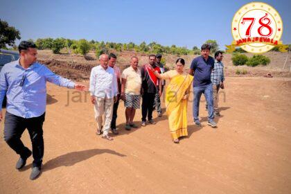 ಕೆರೆ ತುಂಬಿಸುವ ಯೋಜನೆ ಪ್ರಗತಿ ಪರಿಶೀಲಿಸಿದ ಸಚಿವೆ ಲಕ್ಷ್ಮೀ ಹೆಬ್ಬಾಳಕರ್