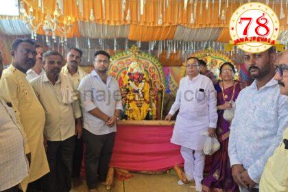 ಜಾತ್ರಾ ಮಹೋತ್ಸವದಲ್ಲಿ ಪಾಲ್ಗೊಂಡ ಮೃಣಾಲ್‌ ಹೆಬ್ಬಾಳಕರ್