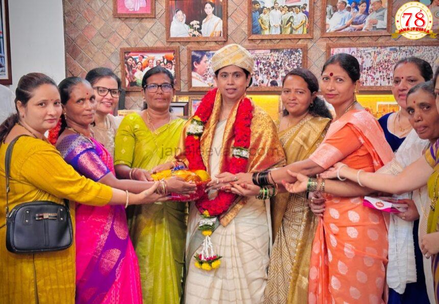 ಪ್ರಗತಿಯತ್ತ ಬೆಳಗಾವಿ ಗ್ರಾಮೀಣ ಕ್ಷೇತ್ರ: 3 ಪಂಚಾಯಿತಿಗಳು ಮೇಲ್ದರ್ಜೆಗೆ; ಸನ್ಮಾನದ ಮೂಲಕ ಸಚಿವೆ ಲಕ್ಷ್ಮೀ ಹೆಬ್ಬಾಳಕರ್ ಗೆ ಕೃತಜ್ಞತೆ ಸಮರ್ಪಣೆ