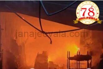 ಬೆಳಗಾವಿಯ ರವಿವಾರ ಪೇಟೆಯಲ್ಲಿ ಬೆಂಕಿ ಅವಘಡ: ಹೊತ್ತಿ ಉರಿಯಿತು ಪ್ಲಾಸ್ಟಿಕ್ ಅಂಗಡಿ