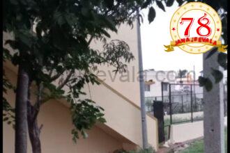 ಅವೈಜ್ಞಾನಿಕವಾಗಿ ವಿದ್ಯುತ್ ಕಂಬ ಅಳವಡಿಸಿದ ಹೆಸ್ಕಾಂ…!