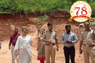 ಮರಳು ಅಡ್ಡೆಗಳ ಮೇಲೆ  ದಾಳಿ: ಜೆಸಿಬಿ ವಶಪಡಿಸಿಕೊಂಡ ಪೊಲೀಸರು