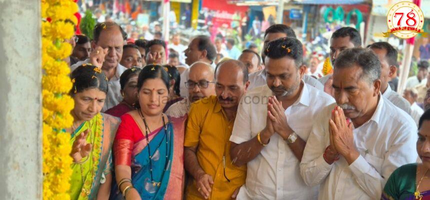 ಖಾನಾಪುರದಲ್ಲಿ ಇಂದಿರಾ ಕ್ಯಾಂಟೀನ್ ಉದ್ಘಾಟಿಸಿದ ಚನ್ನರಾಜ ಹಟ್ಟಿಹೊಳಿ