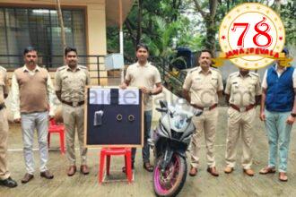 ಬೆಳಗಾವಿಯಲ್ಲಿ ಕಳ್ಳತನ ಮಾಡಿದ ಪ್ರಕರಣ ಭೇದಿಸಿದ ಪೊಲೀಸರು