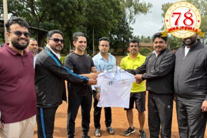 ಕ್ರಿಕೆಟ್ ಪಂದ್ಯಾವಳಿಯಲ್ಲಿ ಭಾಗವಹಿಸಿದ ಮೃಣಾಲ್‌ ಹೆಬ್ಬಾಳಕರ್