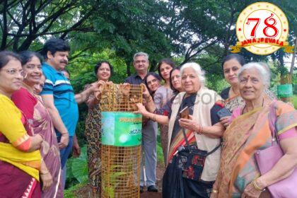 ಗಿಡ ನೆಡುವುದರ ಜೊತೆಗೆ ರಕ್ಷಿಸಿ ಬೆಳೆಸುವುದೂ ಮುಖ್ಯ: ಚೈತನ್ಯ ಕುಲಕರ್ಣಿ  ಚನ್ನಮ್ಮ ನಗರ ಸರಕಾರಿ ಶಾಲೆ ಆವರಣದಲ್ಲಿ ವನಮಹೋತ್ಸವ