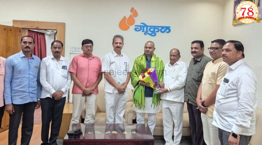 ಗೋಕುಲ್ ಮಿಲ್ಕ್ ಪ್ಲ್ಯಾಂಟ್ ಗೆ ಚನ್ನರಾಜ ಹಟ್ಟಿಹೊಳಿ ಭೇಟಿ