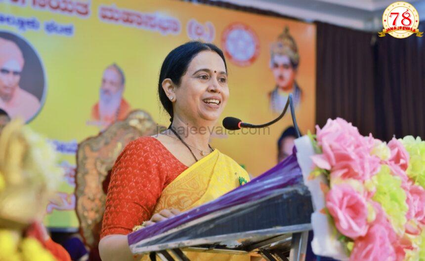 ಎಲ್ಲರಿಗೂ ಒಳಿತು ಬಯಸುವ ವೀರಶೈವ ಲಿಂಗಾಯತ ಸಮಾಜ: ಸಚಿವೆ ಲಕ್ಷ್ಮೀ ಹೆಬ್ಬಾಳಕರ್