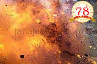 ಅಡಕೆ ಎಂದು ಭಾವಿಸಿ ಜಜ್ಜಿದಾಗ ಸಿಡಿಮದ್ದು ಸ್ಫೋಟ, ಮಹಿಳೆಗೆ ತೀವ್ರ ಗಾಯ