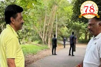 ಸ್ಟಾಲಿನ್ ಜೊತೆ ಬೆಳಗಿನ ವಾಕಿಂಗ್‌ ನಂತರ ಎನ್‌ ಡಿಎ ಜೊತೆ ಮೈತ್ರಿ ಕೊನೆಗೊಳಿಸಿದ ತಮಿಳುನಾಡು ಮಾಜಿ ಸಿಎಂ ಪನ್ನೀರಸೆಲ್ವಂ