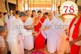 ಈಶ್ವರಿಯ ವಿಶ್ವವಿದ್ಯಾಲಯ ಧ್ಯಾನ ಕೇಂದ್ರದ ಚೌಕಟ್ ಅಳವಡಿಸುವ ಪೂಜೆ ನೆರವೇರಿಸಿದ ಸಚಿವೆ ಹೆಬ್ಬಾಳಕರ್