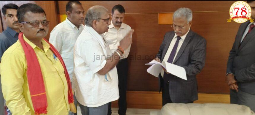 ಭ್ರಷ್ಟಾಚಾರ ಎಸಗಿದವರ ವಿರುದ್ಧ ದೂರು ನೀಡಲು ಮುಂದಾದ ಭೀಮಪ್ಪ ಗಡಾದ