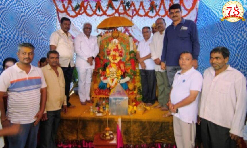 ಗ್ರಾಮ ದೇವಿಗೆ ವಿಶೇಷ ಪೂಜೆ ಸಲ್ಲಿಸಿದ ಈರಣ್ಣಕಡಾಡಿ