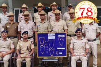 ಲಕ್ಷಾಂತರ ರೂ. ಚಿನ್ನಾಭರಣ ಕಳ್ಳತನ : ಆರೋಪಿಯನ್ನು ಬಂಧಿಸಿದ ಪೊಲೀಸರು