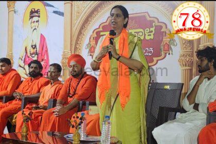 ಸಜ್ಜನರು, ಮಠಾಧೀಶರು, ಮಂದಿರಗಳಿಂದಾಗಿ ಗ್ರಾಮೀಣ ಕ್ಷೇತ್ರ ಪುಣ್ಯ ಭೂಮಿಯಾಗಿದೆ : ಸಚಿವೆ ಲಕ್ಷ್ಮೀ ಹೆಬ್ಬಾಳಕರ್