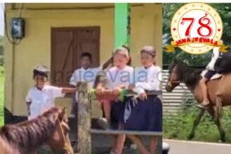 ಲಕ್ಷಾಂತರ ಜನರಿಗೆ ಸ್ಫೂರ್ತಿ..: ಪ್ರತಿದಿನ ತಾನೇ ಕುದುರೆ ಸವಾರಿ ಮಾಡಿಕೊಂಡು ಶಾಲೆಗೆ ಹೋಗುವ 8 ವರ್ಷದ ಬಾಲಕ
