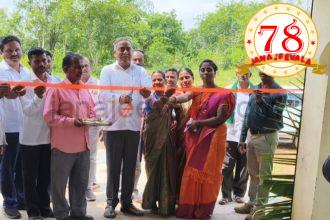ದೇವಲತ್ತಿಯಲ್ಲಿ ಪ್ಲಾಸ್ಟಿಕ್ ತ್ಯಾಜ್ಯ ನಿರ್ವಹಣಾ ಘಟಕ ಉದ್ಘಾಟಿಸಿದ ಶಾಸಕ ವಿಠ್ಠಲ ಹಲಗೇಕರ