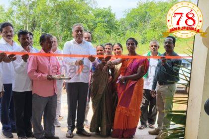 ದೇವಲತ್ತಿಯಲ್ಲಿ ಪ್ಲಾಸ್ಟಿಕ್ ತ್ಯಾಜ್ಯ ನಿರ್ವಹಣಾ ಘಟಕ ಉದ್ಘಾಟಿಸಿದ ಶಾಸಕ ವಿಠ್ಠಲ ಹಲಗೇಕರ