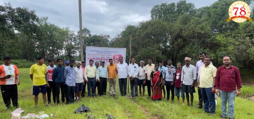 ವರ್ಕಡ ಗ್ರಾಮದಲ್ಲಿ ಸೇತುವೆ ನಿರ್ಮಾಣ ಕಾಮಗಾರಿಗೆ ಭೂಮಿ ಪೂಜೆ