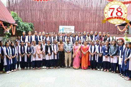 ಕ್ಷೇತ್ರ ಅಧ್ಯಯನಕ್ಕೆ ಮಹೇಶ ಫೌಂಡೇಶನ್ ಗೆ ಭೇಟಿ ನೀಡಿದ ಬೆಳಗಾವಿ ಲಿಂಗರಾಜ ಪಪೂ ಕಾಲೇಜು ವಿದ್ಯಾರ್ಥಿಗಳು