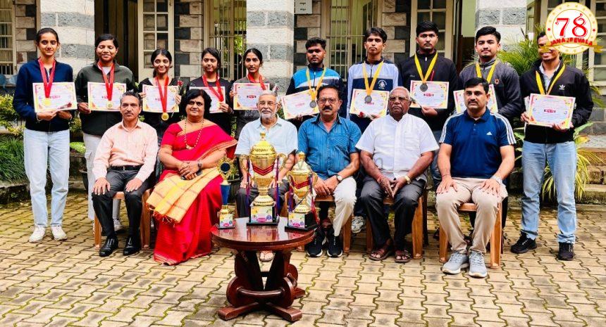 ಟೇಬಲ್ ಟೆನ್ನಿಸ್ ನಲ್ಲಿ ಬೆಳಗಾವಿ ಆರ್ ಎಲ್ ಎಸ್ ಸಾಧನೆ