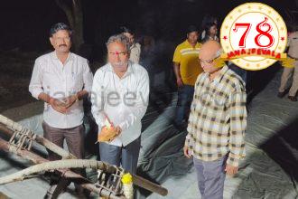 ಪಟ್ಟಣದ ಅಭಿವೃದ್ಧಿಗೆ ಮಹತ್ವದ ಹೆಜ್ಜೆಯಾದ ರಸ್ತೆ ಕಾಮಗಾರಿಗೆ ಪೂಜೆ ನೆರವೇರಿಸಿದ ಶಾಸಕ ವಿಠ್ಠಲ ಹಲಗೇಕರ