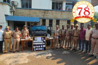 ಧೂಮ್..ಧೂಮ್.. ಯಮಕನಮರಡಿಯಲ್ಲಿ 1.2 ಕೆಜಿ ಚಿನ್ನ ಕಳ್ಳತನ ಮನೆಗಳ್ಳನ ಸೆರೆ