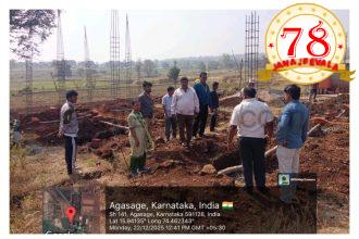 ಕೃಷಿ ಭೂಮಿ ಅಕ್ರಮ ಲೇಔಟ್ ಗೆ ಕಾಂಚನಕ್ಕಾಗಿ ಕರೆಂಟ್ ಕೊಟ್ಟು ಕಿತಾಪತಿ ಮಾಡಿದ ಕಾಕತಿ KEB ಅಧಿಕಾರಿಗಳು..?